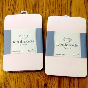 Pink tights 12/24 month and 2T/3T.